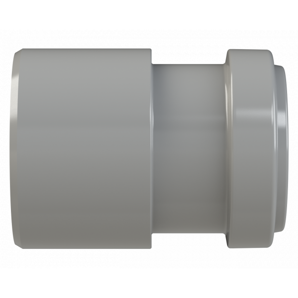PUSHFIT REDUCER; 40MM (FROM 50MM) GREY