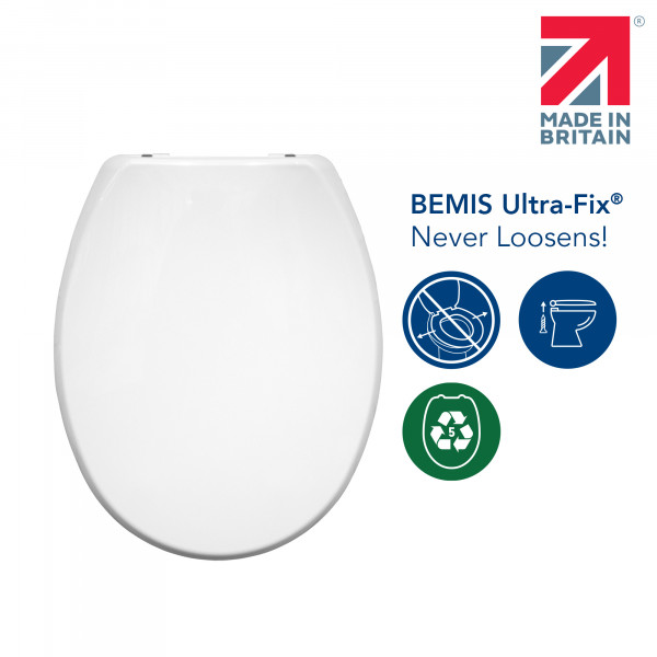 Bemis Atlantic Spa Ultra Fix Toilet Seat (BATLANTICU)
