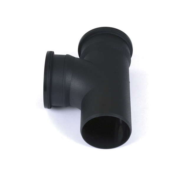 Brett Martin Casc PF Soil110 92.5 Dbl Sckt Bran - Cast Iron (BS417CI)