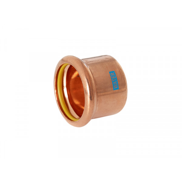 Watergas Copper Press - End Cap - 15mm