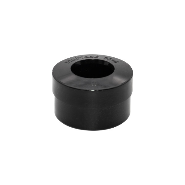 Floplast 21.5mm Overflow to 40mm Waste Adaptor - Black (OS18B)