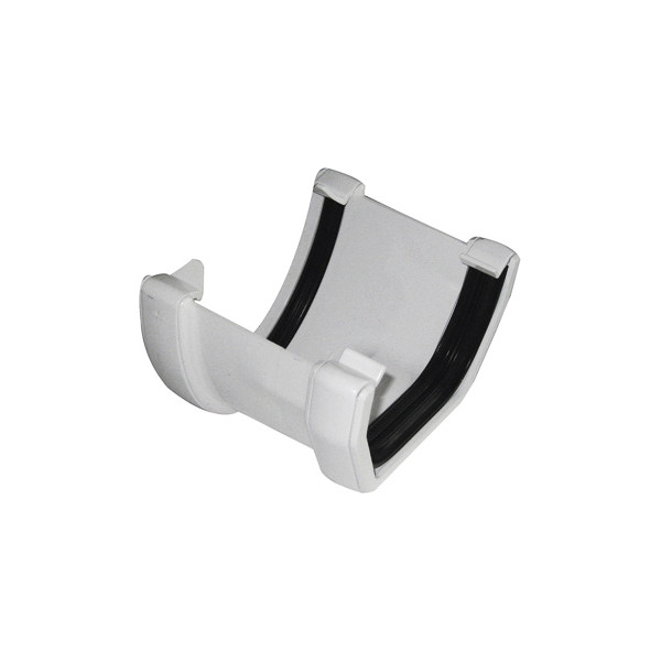 Floplast Hi-cap To Square Gutter Adaptor - White (RHS3W)