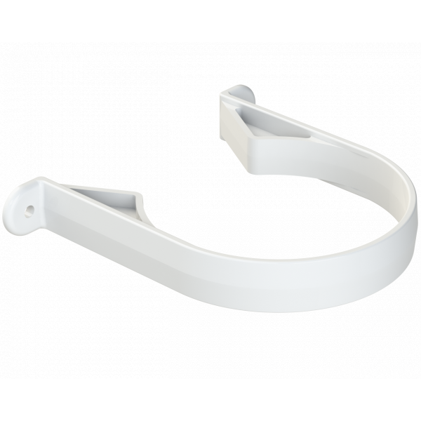 Polypipe R/seal Sckt Clips (plastic) 4in/110mm - White (SC45W)