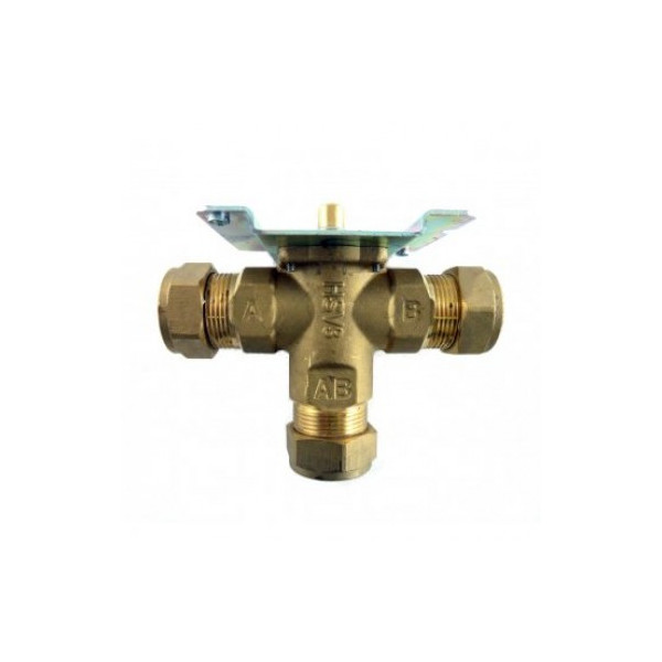 Danfoss Hsv3b, 22mm External Compression, Paddle, 3 Port Valve Body (DF087N6625)