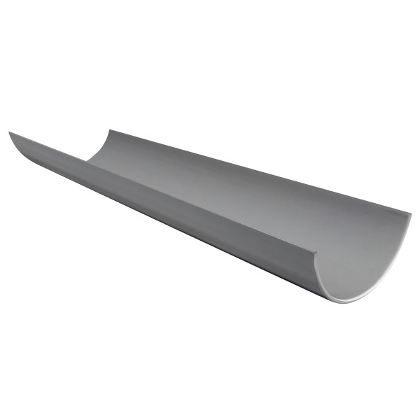 FLO RWHR112 HALF ROUND GUTTER;2M GREY